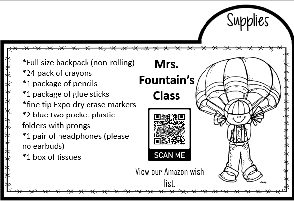 2023-2024 Supplies List